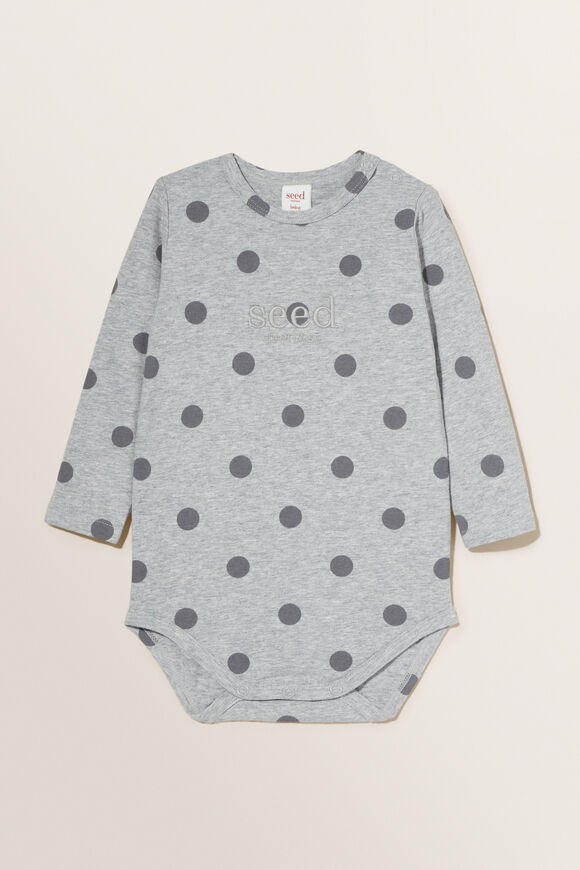 Essential Bodysuit  Birch Marle  hi-res