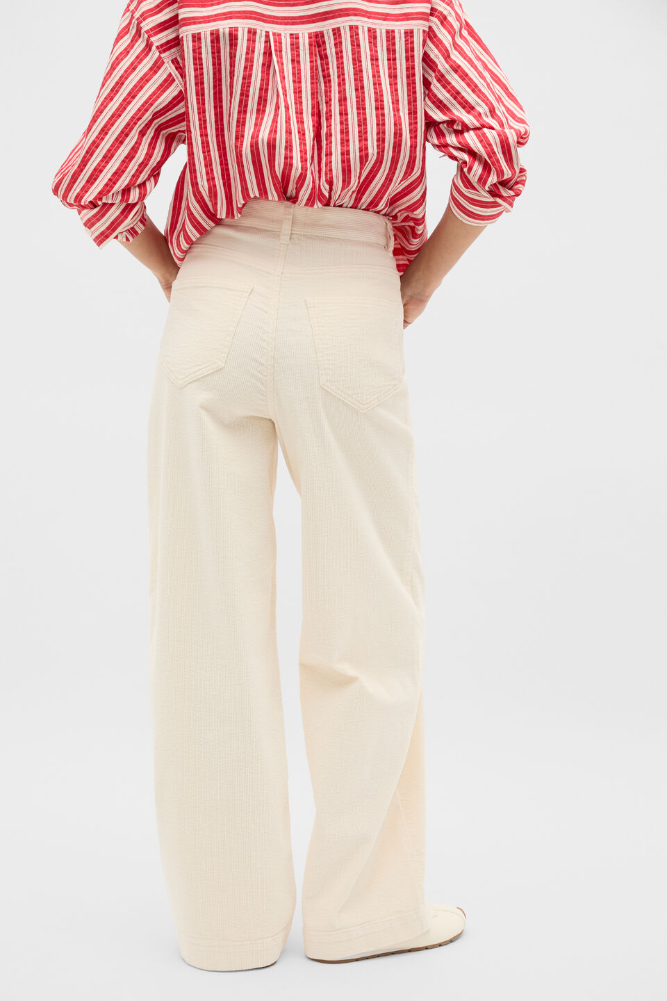 Corduroy Pant  Coconut Cream