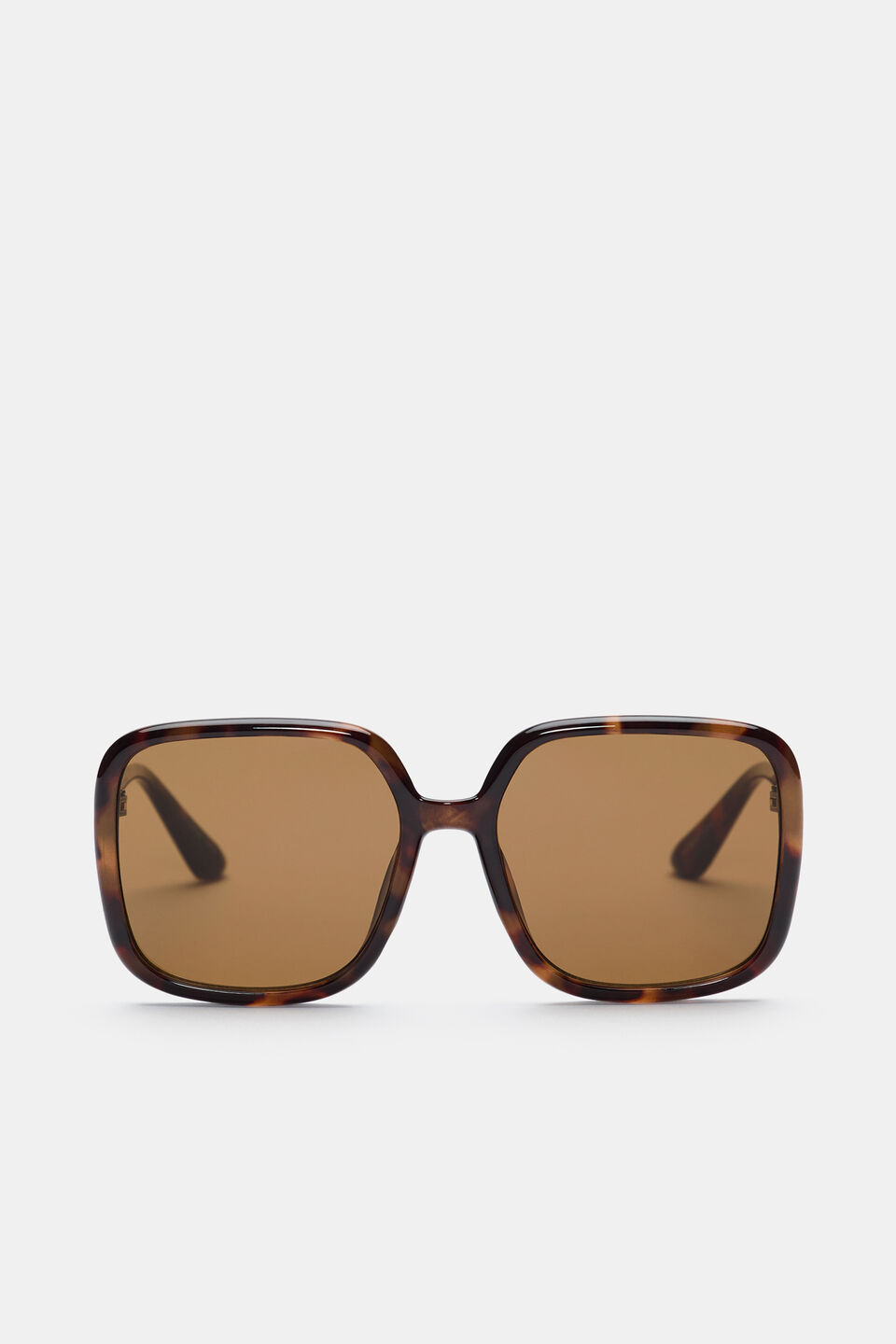 Jess Oversized Sunglasses  Dark Tort