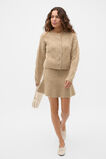 Lofty Oversized Cable Knit Cardigan  Caramel Clay  hi-res