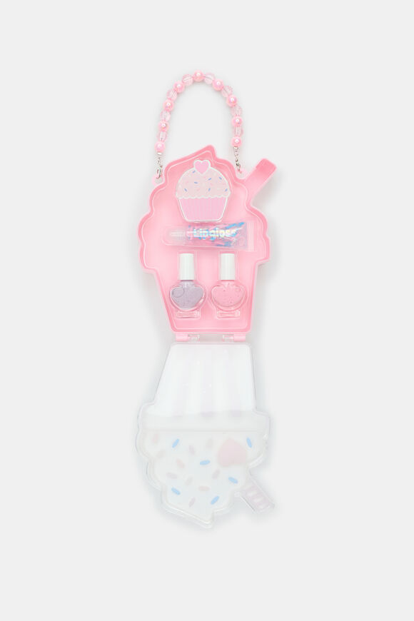 Cupcake Cosmetic Case  Multi  hi-res