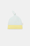 Stripe Knotted Beanie  Arctic  hi-res