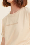 Core Logo Tee  Champagne Beige  hi-res