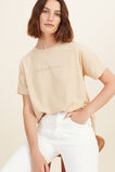 Core Logo Tee  Champagne Beige  hi-res