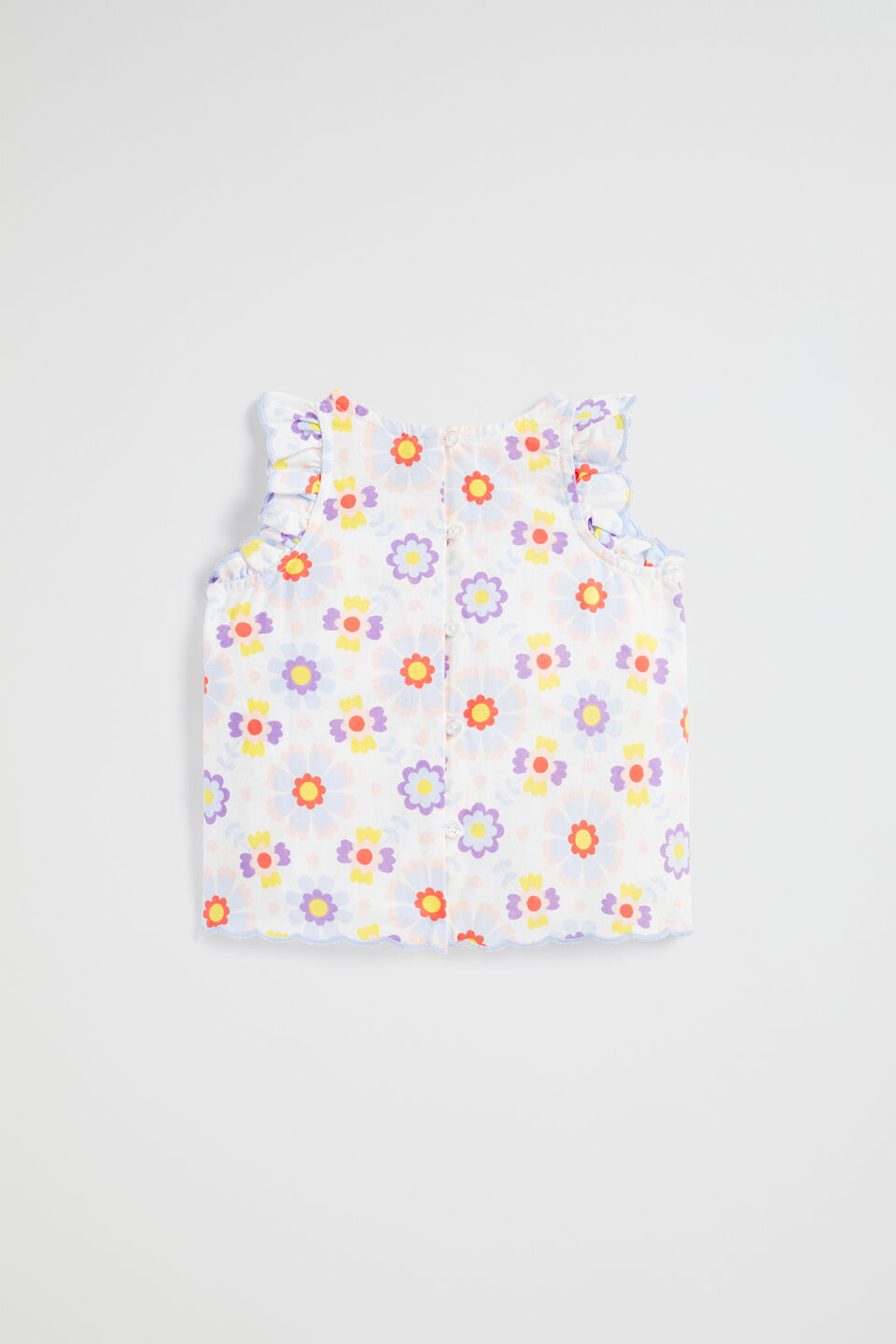 Scalloped Top  Multi
