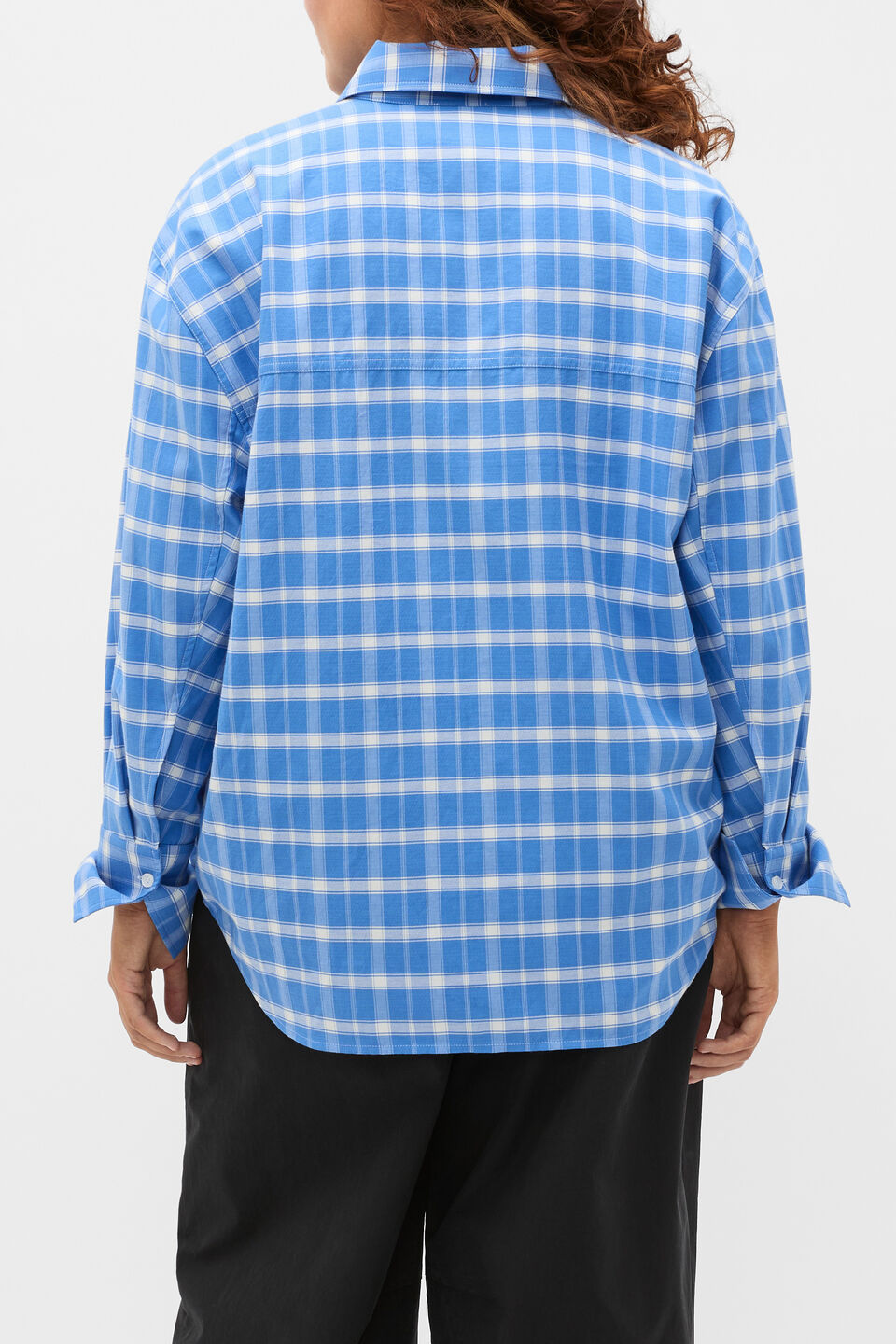 Cotton Check Shirt  Blue Haven Check