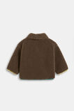 Contrast Teddy Jacket  Cacao  hi-res