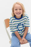 Multi Stripe Logo Tee  Multi Stripe  hi-res