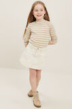 Denim Skirt  Vintage White Wash  hi-res
