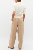 Knit Polo Top  Buttercream  hi-res