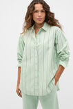 Poplin Classic Shirt  Soft Moss Stripe  hi-res
