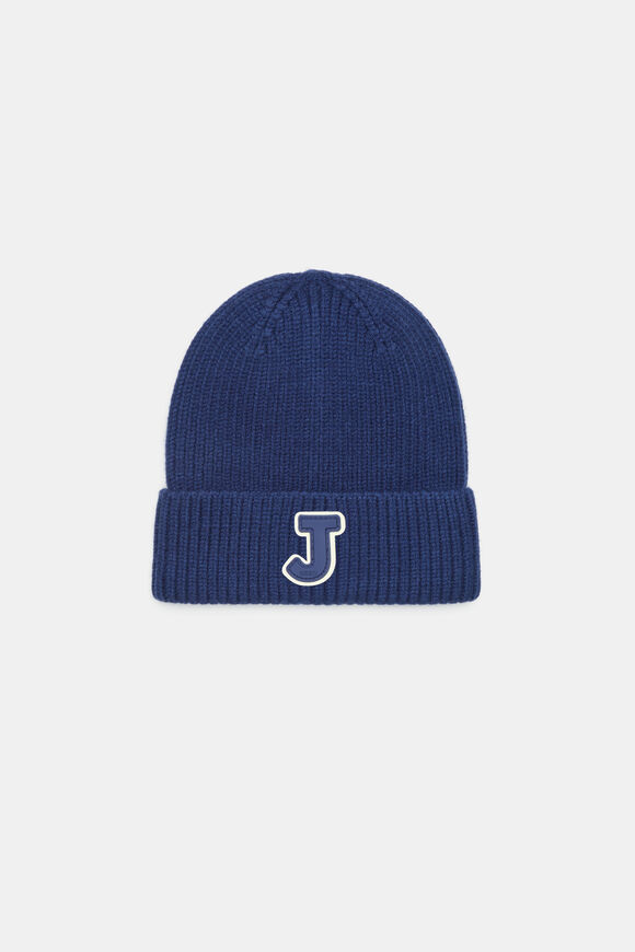 Initial Beanie  J  hi-res