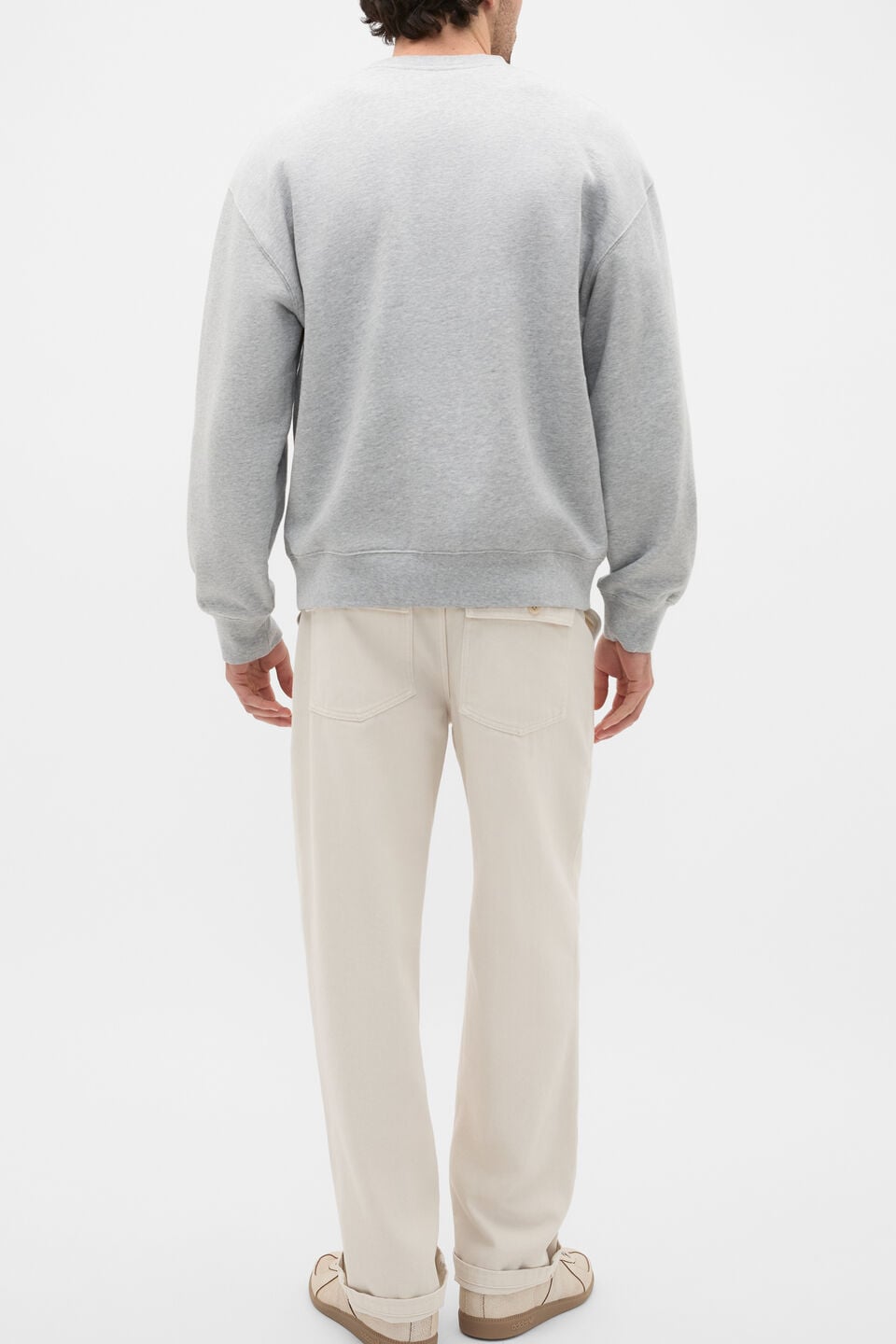 Logo Sweatshirt  Mid Grey Marle