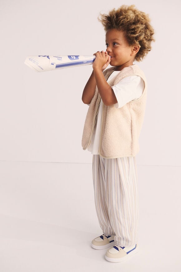 Fleece Vest  Natural  hi-res