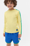 Taped Sleeve Rashvest  Canary Yellow  hi-res