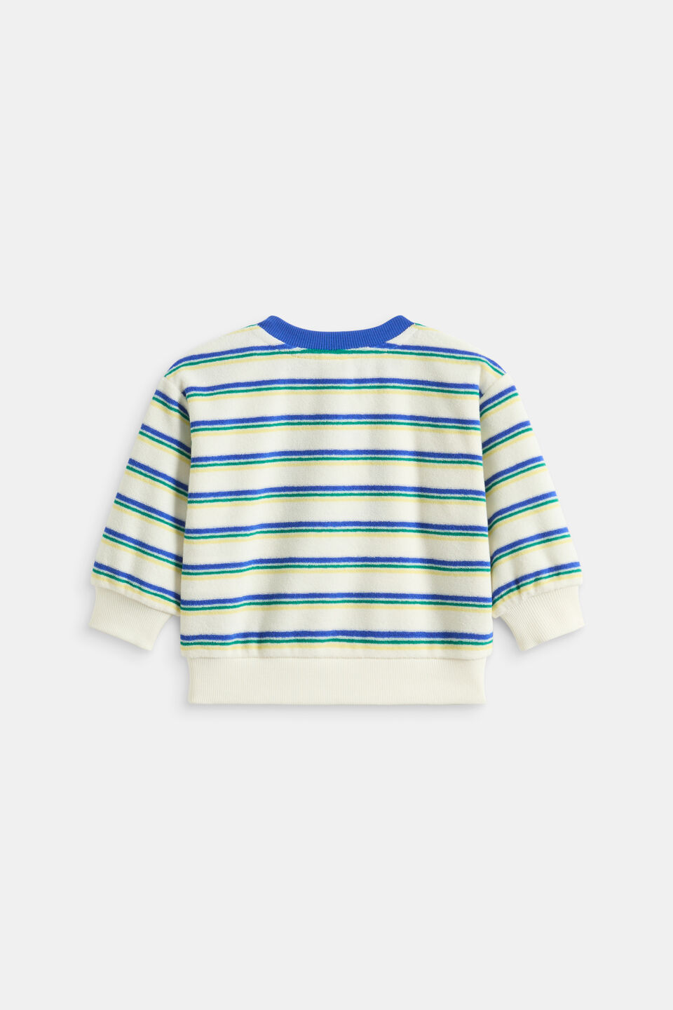 Stripe Towelling Sweat  Multi