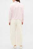 Cotton Cropped Shirt  Primrose Stripe  hi-res