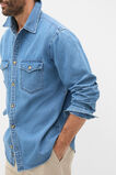 Denim Shirt  Mid Denim Wash  hi-res