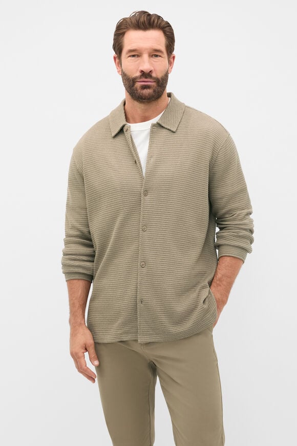 Textured Shirt  Putty  hi-res