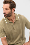 Cotton Rib Polo  Putty  hi-res