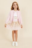 Quilted Daisy Bomber  Dusty Rose  hi-res