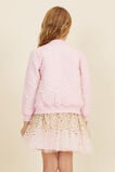 Quilted Daisy Bomber  Dusty Rose  hi-res