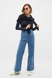 Core Rib Crew Neck Top  Twilight Blue  hi-res