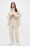 Australian Merino Mock Neck Top  Mist Marle  hi-res