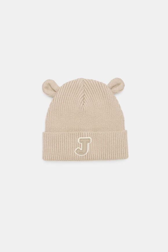 Mini Initial Beanie  J  hi-res