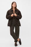 Twill Cotton Tapered Pant  Coffee Bean  hi-res
