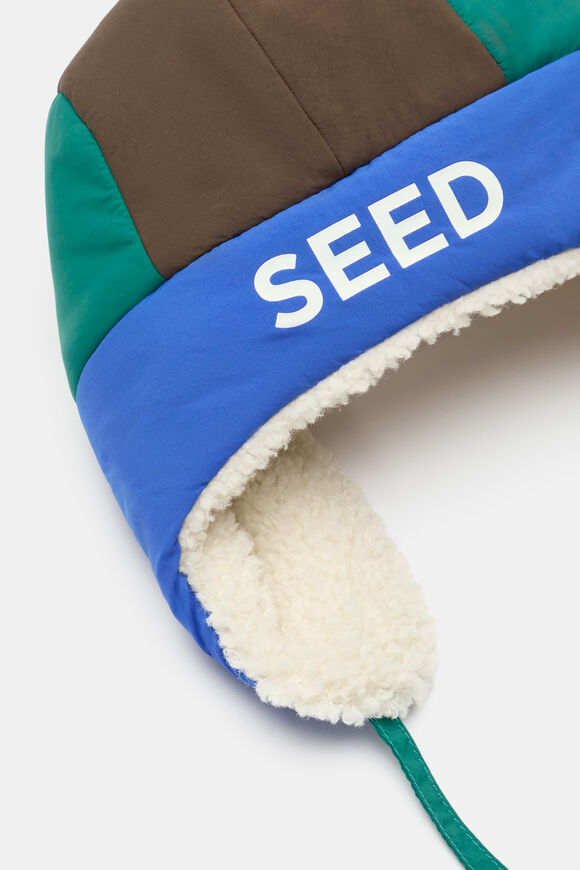 Colourblock Trapper  Blue Multi  hi-res