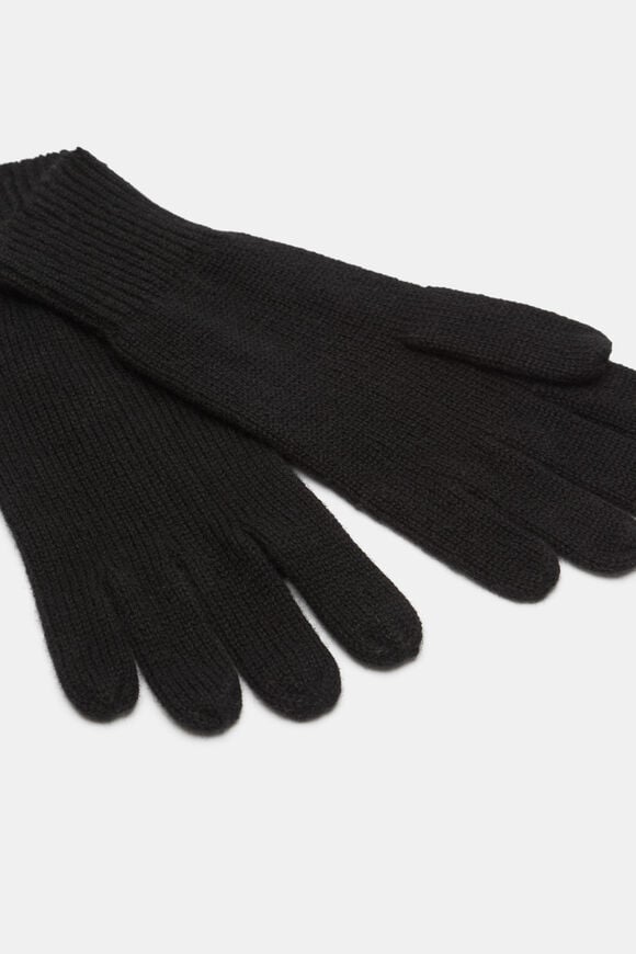 Cashmere Gloves  Black  hi-res