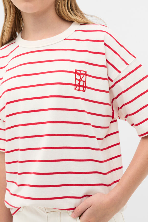 Core Logo Tee  Chilli Red  hi-res
