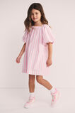 Striped Dress  Candy Pink  hi-res