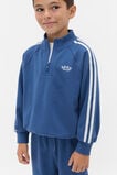 Quarter Zip Logo Sweat  Washed Navy  hi-res