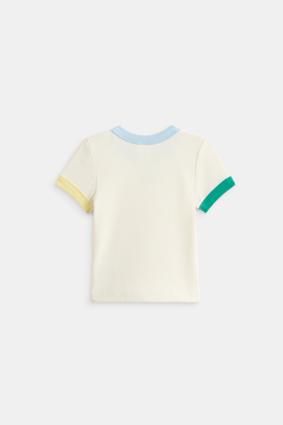 Colourblock Rib Logo Tee  Apple Multi