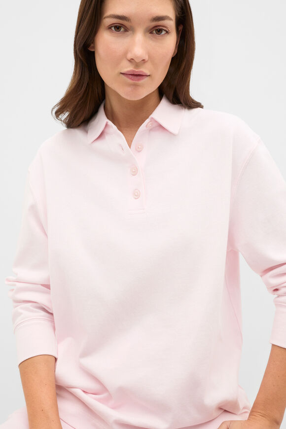 Easy Cotton Rugby Top  Primrose  hi-res