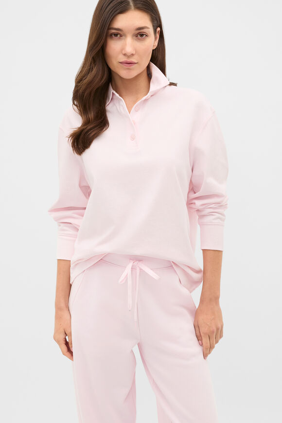 Easy Cotton Rugby Top  Primrose  hi-res