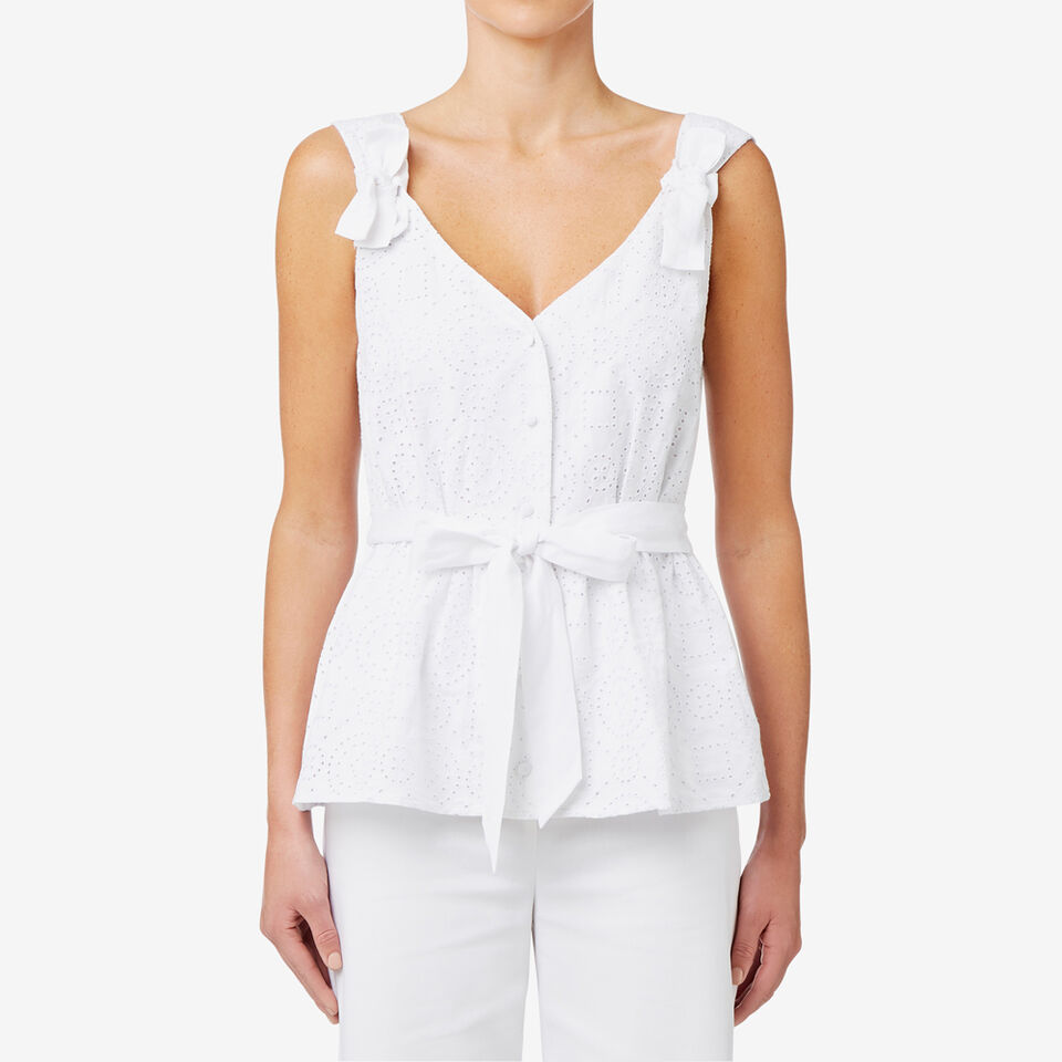 Bow Detail Top  