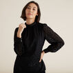 Animal Devore Blouse    hi-res