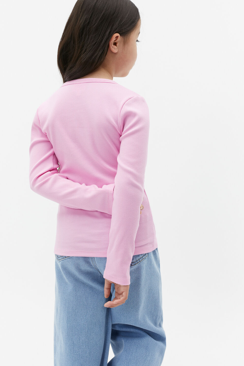 Core Rib Tee  Fairy Floss