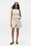 Cotton Knit Top  Frappe  hi-res