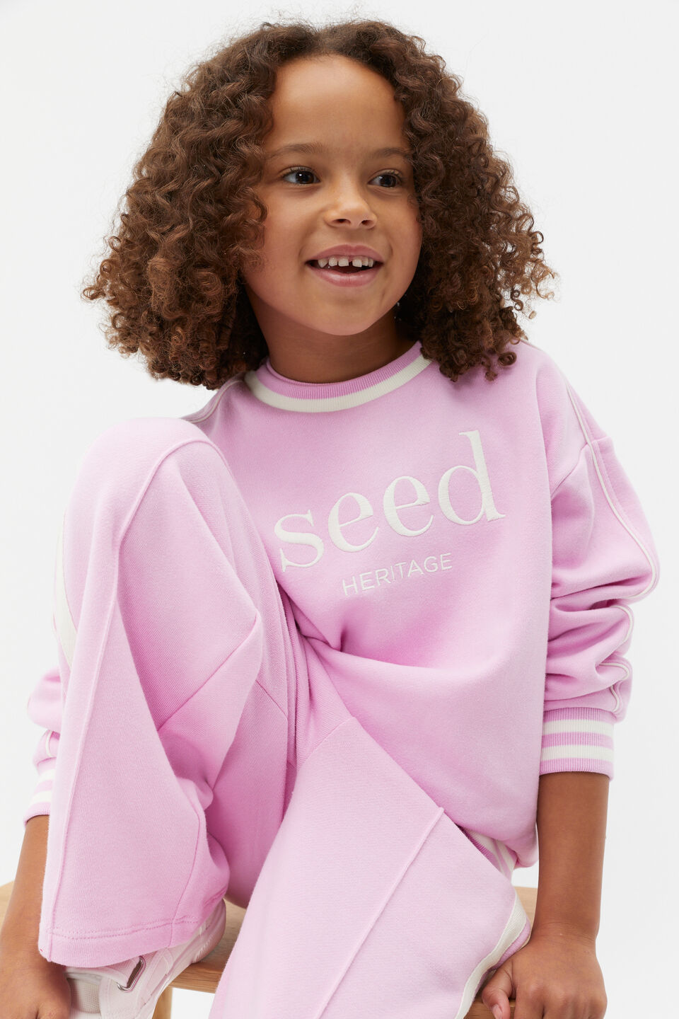 Core Logo Sweat  Fairy Floss