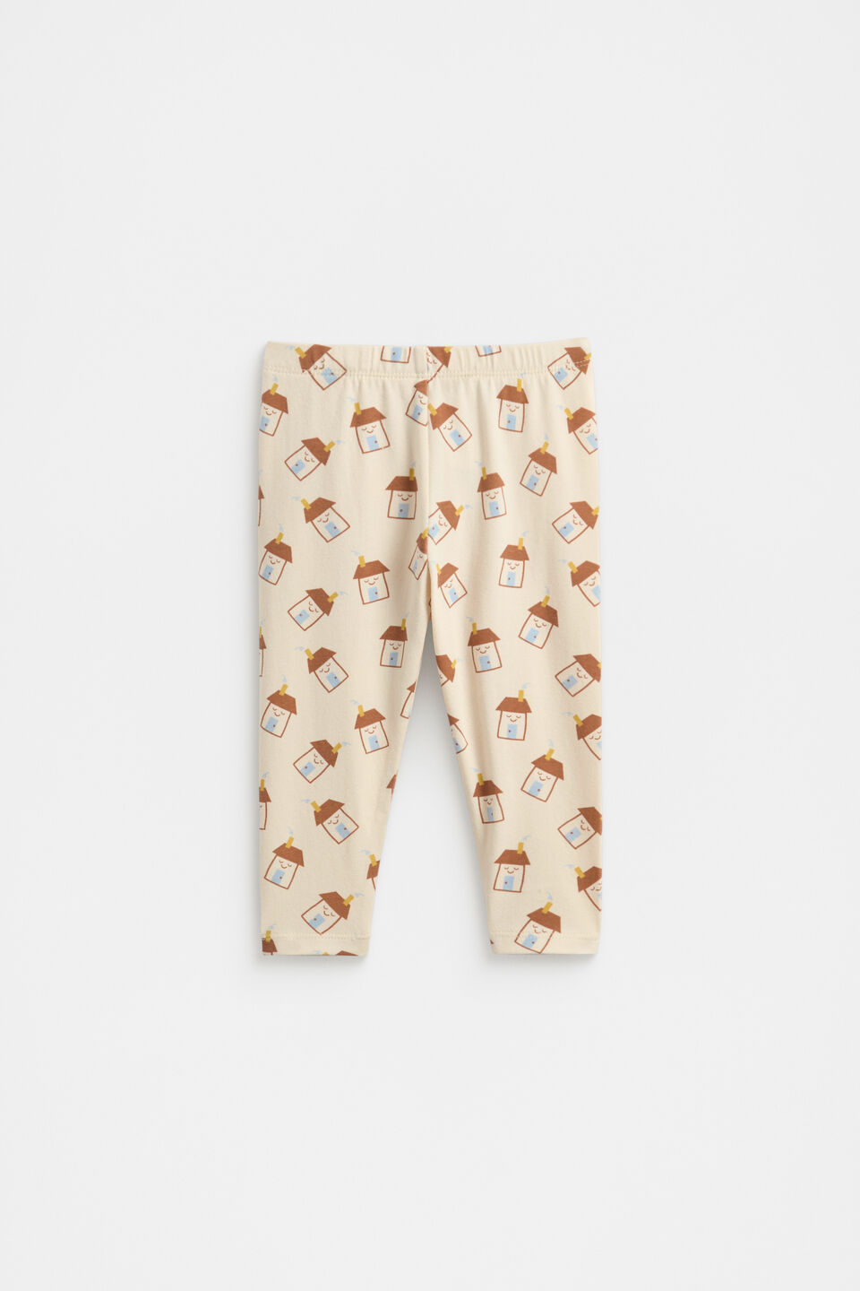 Happy House Legging  Soft Cream