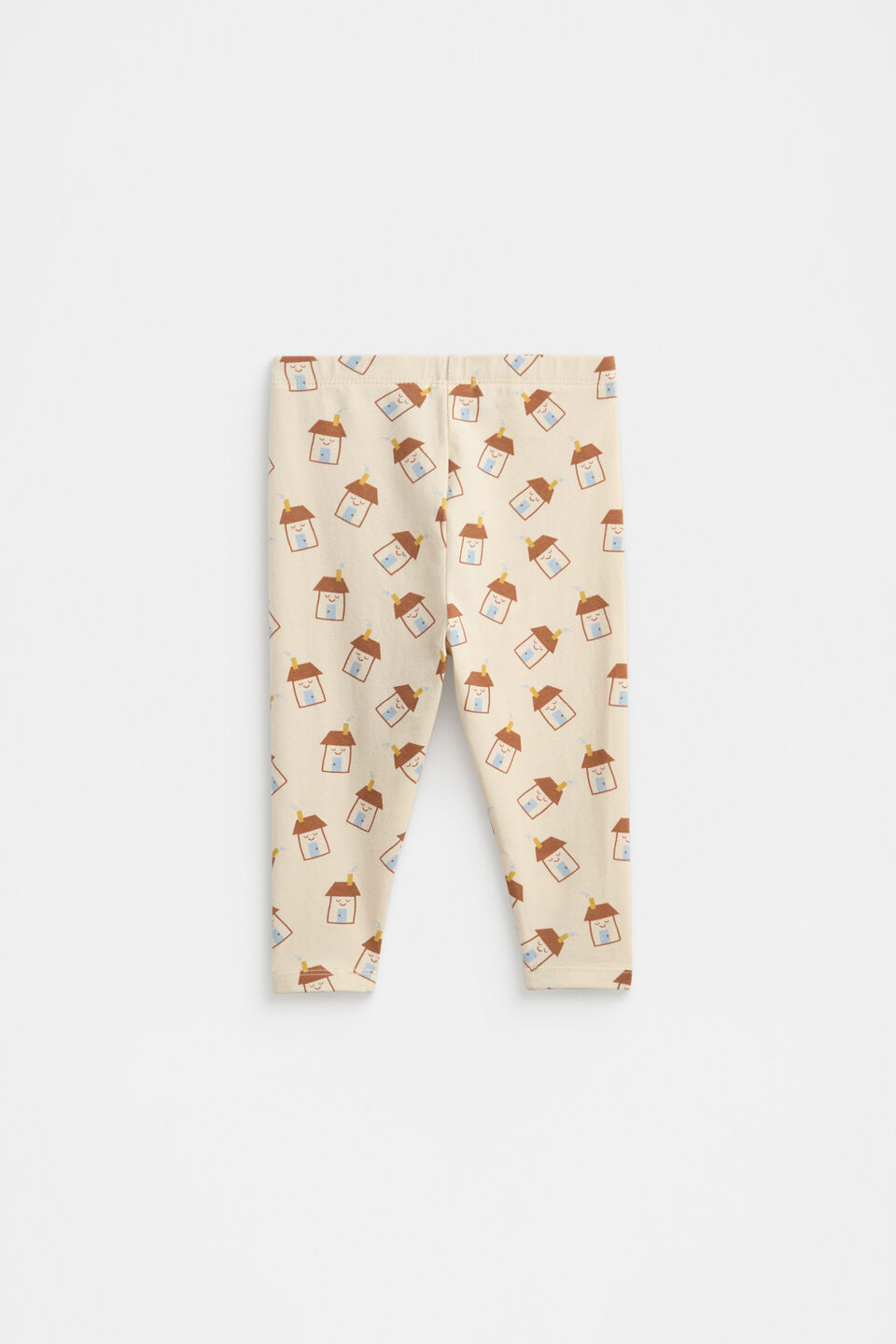 Happy House Legging  Soft Cream