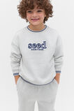 Core Logo Sweat  Light Grey Marle  hi-res