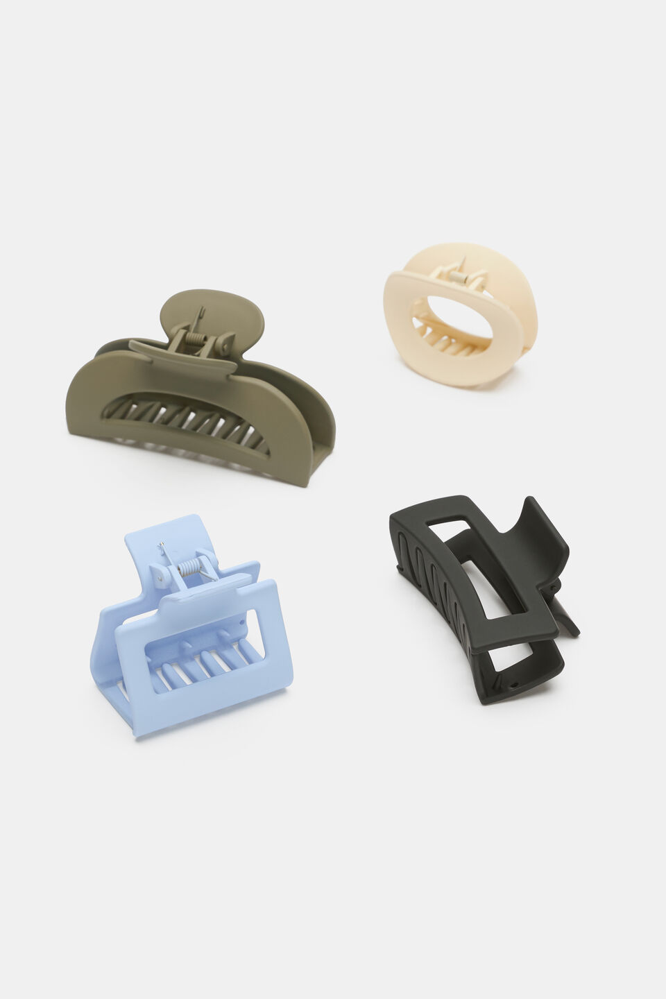 Multi Hair Claw Pack  Caper