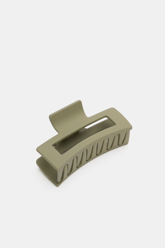 Rectangle Hair Claw  Caper  hi-res