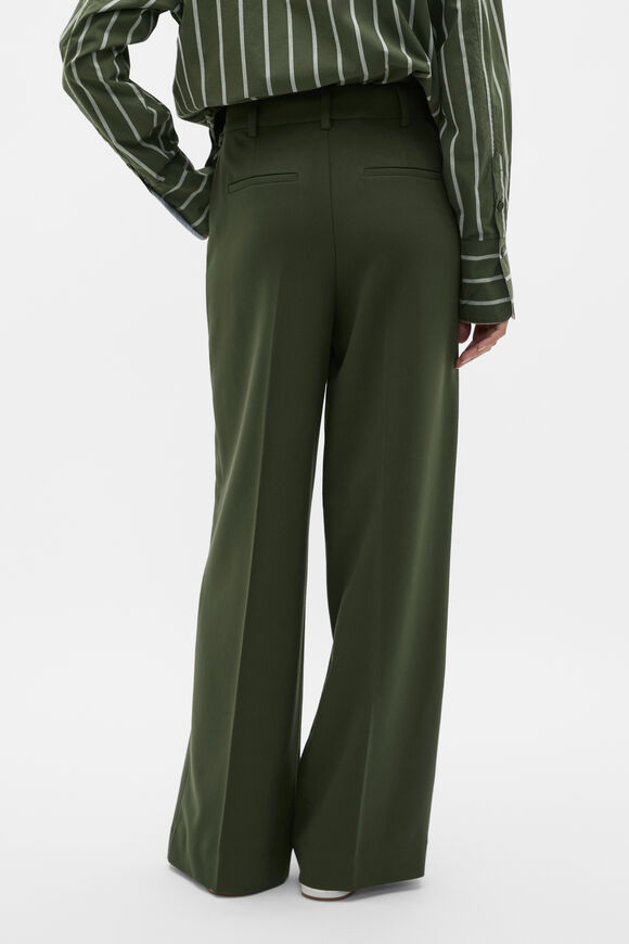 Pleat Front Trouser  Deep Forest  hi-res