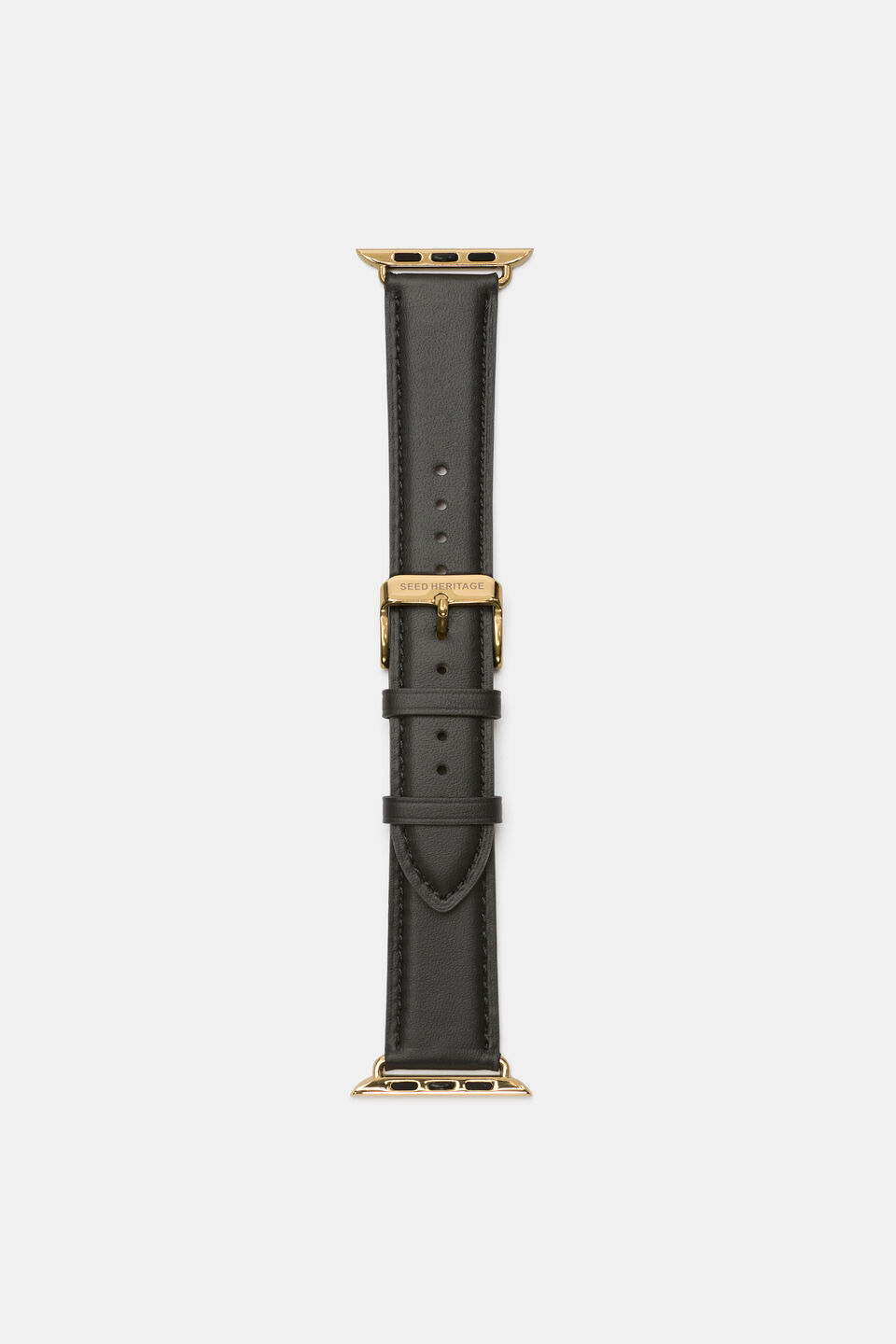 Leather Smart Watch Band  Black